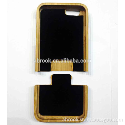 Handmade bamboo phone case for iphone 6 and iphone 6 plus
